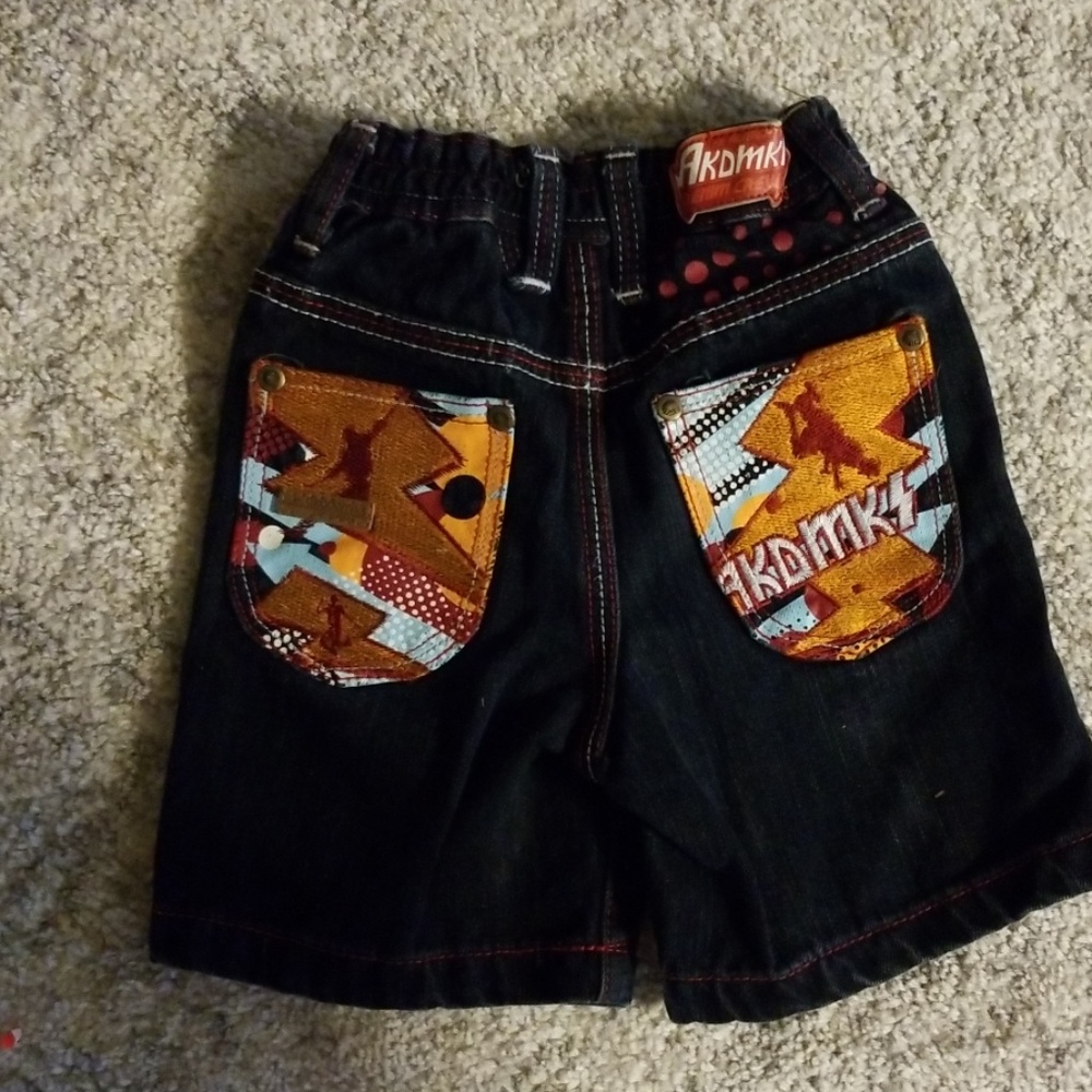 ⚘4 for $24⚘Akademiks Toddler jean Shorts